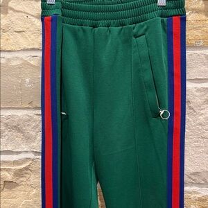 Gucci Green Track Pants Size XXS